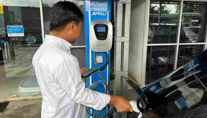 Mudik Nyaman dan Lebih Hemat, PLN Babel Siapkan 31 SPKLU Dukung Perjalanan Kendaraan Listrik