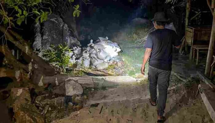 Satgas-TNI AL Gagalkan Penyelundupan 81 Karung Timah dan Logam Tanah Jarang di Belinyu