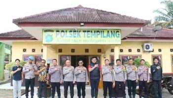 Wakapolda Babel Tinjau Polsek Jajaran Polres Bangka Barat