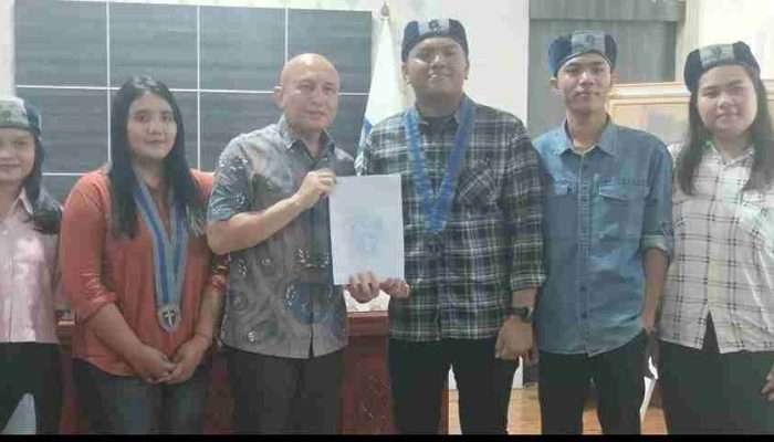 Ketua DPRD Babel Terima Audiensi Mahasiswa GMKI