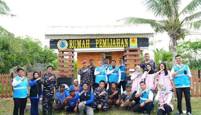Perkuat Bintahwilmar, PLN dan Lanal Babel Bangun Ekosistem Rumpon Hybrid di Pesisir Belinyu