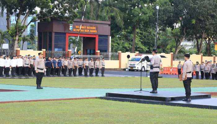 Kapolda Babel Apresiasi Kerja Anggota