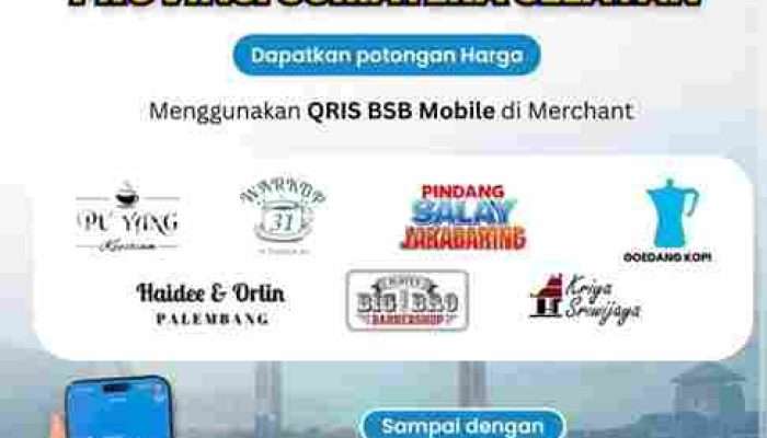 Bertransaksi Gunakan QRIS BSB Mobile, Dapatkan Potongan Harga