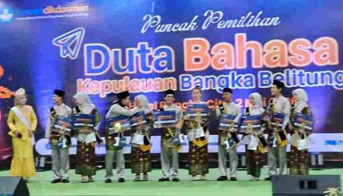 Puncak Pemilihan Duta Bahasa Babel 2026, Peringkat Pertama Wakili Babel ke Ajang Nasional