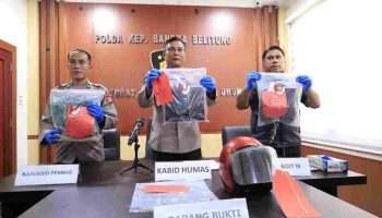 Polda Babel Resmi Tetapkan AS Sebagai Tersangka Kasus Pembakaran Kantor Dishub Babel