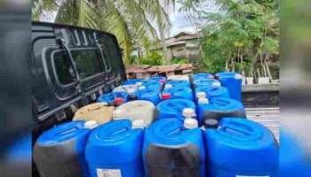 Ditreskrimsus Polda Babel Sita Ribuan Liter Solar Bersubsidi