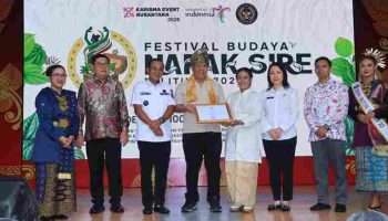 Gubernur Babel Hidayat Arsani Buka Festival Budaya Napak Sire 2026