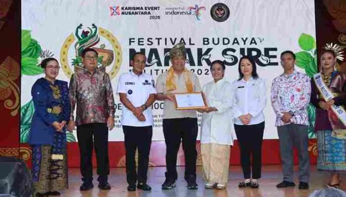 Gubernur Babel Hidayat Arsani Buka Festival Budaya Napak Sire 2026