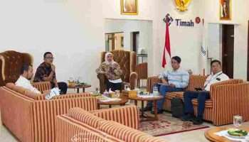 Wakil Kepala Badan Pengawas BUMN Kunjungi PT TIMAH, Memantau Kinerja Perusahaan