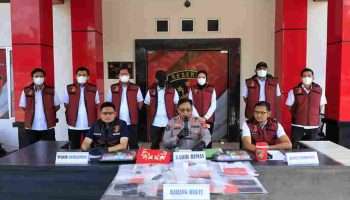 Polda Bangka Belitung Amankan Lima Debt Collector