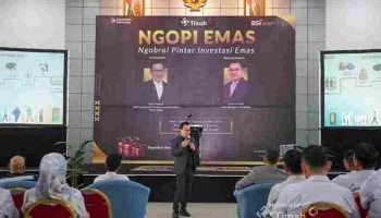 PT TIMAH Adakan Sosialisasi Investasi Emas Bersama Bank Syariah Indonesia