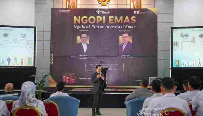 PT TIMAH Adakan Sosialisasi Investasi Emas Bersama Bank Syariah Indonesia