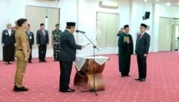 Walikota Pangkalpinang Lantik Budianto Jadi Penjabat Sekda