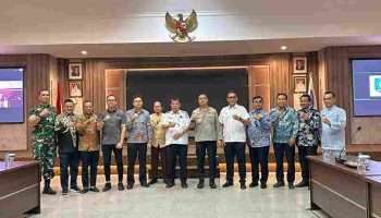 Gubernur Babel Pimpin Rakor Bahas RTRW dan Tata Kelola Pertambangan Bersama Kepala Daerah