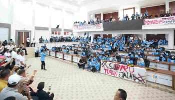 Mahasiswa UBB Duduki DPRD Babel, Soroti Efektivitas Program MBG