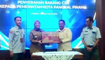 Wawako Apresiasi CSR CV Menumbing Mitra Sukses untuk Dukung BPBD Pangkalpinang