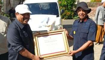 Program Kelurahan Binaan Berbuah Prestasi, Kalapas Sugeng Raih Penghargaan