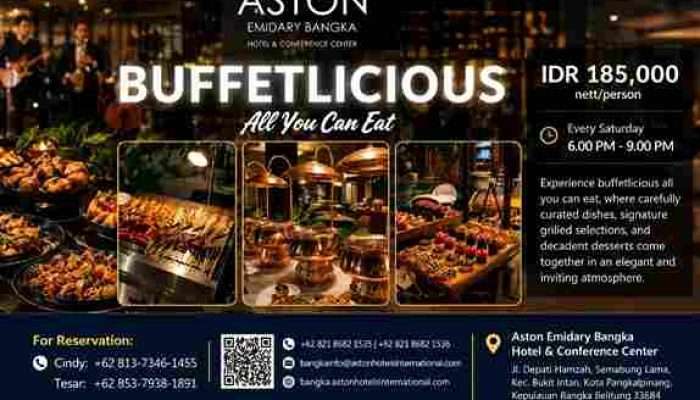 Ayo, Nikmati Menu Spesial Setiap Malam Sabtu di Aston Hotel