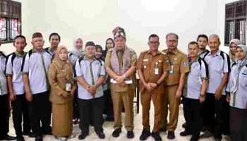 Gubernur Babel Hidayat Arsani Tinjau  SMK di Belitung