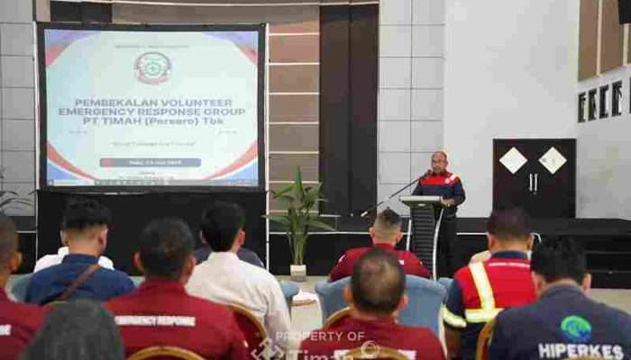 PT TIMAH Memperkuat Tim ERG, Mempersiapkan Petugas Tanggap Kemanusiaan untuk Situasi Darurat
