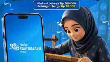Raih Kain Tenun Tuan Kentang dan Dapatkan Diskon dengan Gunakan QRIS BSB MOBILE