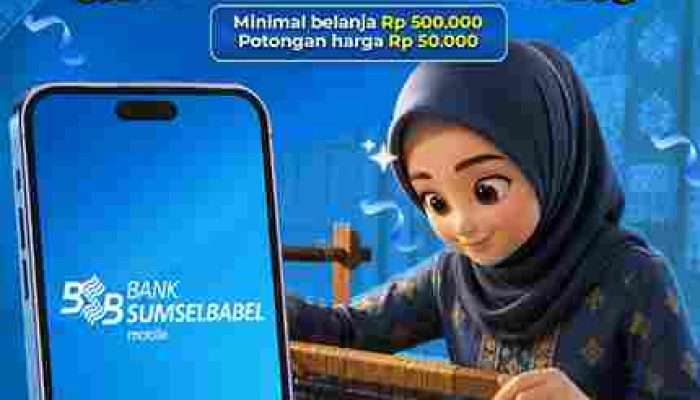 Raih Kain Tenun Tuan Kentang dan Dapatkan Diskon dengan Gunakan QRIS BSB MOBILE