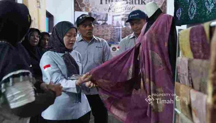PT TIMAH Dorong Lahirnya UMKM Batik Khas Kundur