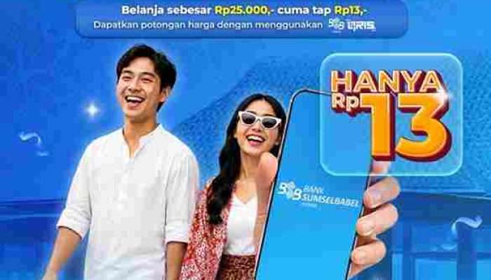 Bayar Pakai QRIS BSB Mobile, Dapatkan Promo Belanja 13 Rupiah
