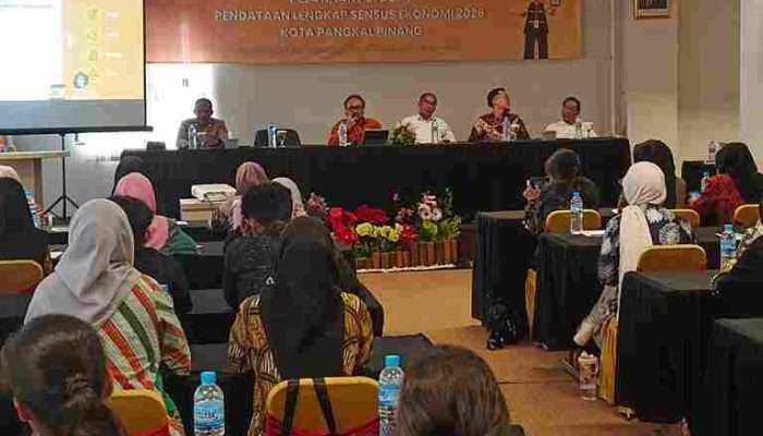 Pemkot Pangkalpinang Gelar Pelatihan Petugas Sensus Ekonomi 2026