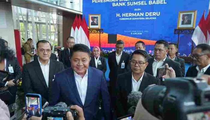Muhamad Suryadi Dilantik Jadi Dirut Bank Sumsel Babel