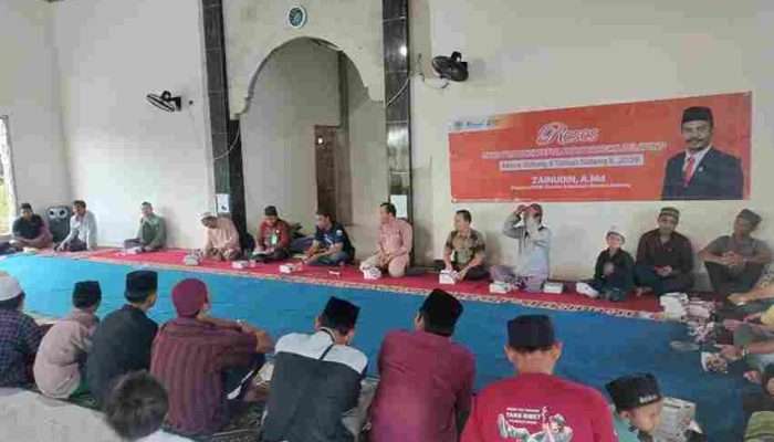 Zainuddin Tampung Aspirasi Masyarakat Desa Kurau Timur