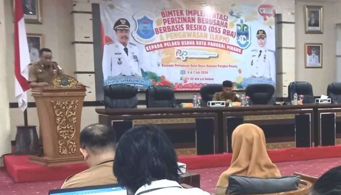 150 Pelaku Usaha Ikuti Bimtek Perizinan Berbasis Risiko