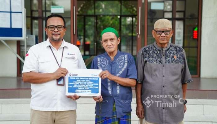Aksi Nyata PT TIMAH, Masjid Nurul Huda Belitung Kini Punya Fasilitas Lebih Layak