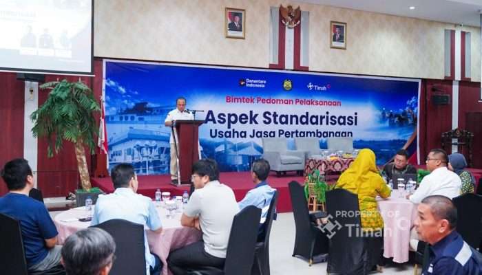 PT TIMAH Ajak Mitra Usaha Tingkatkan Kepatuhan Administrasi dan Kaidah Teknik Pertambangan