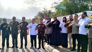 Jalan Adhyaksa Resmi Hadir di Bateng, Wabup Ajak Jaga Lingkungan