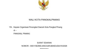 Walikota Pangkalpinang Tegaskan Bukti Lunas PKB Bukan Dasar Pembayaran Gaji