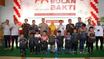 PT TIMAH Layani 84 Anak Khitan Massal dan 161 Warga Berobat Gratis di Belinyu