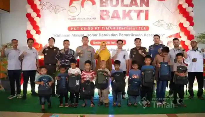 PT TIMAH Layani 84 Anak Khitan Massal dan 161 Warga Berobat Gratis di Belinyu