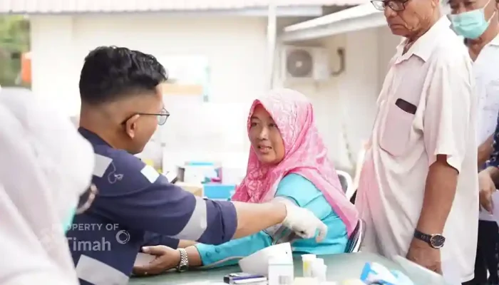 154 Warga Sungailiat Ikut Pengobatan Gratis HUT ke-50 PT TIMAH
