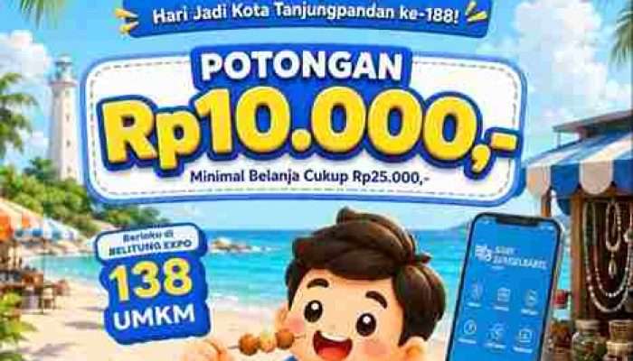 Bank Sumsel Babel Sediakan Bonus bagi Penguna BSB Mobile di Belitung Expo Peringatan HUT ke 188 Kota Tanjungpandan