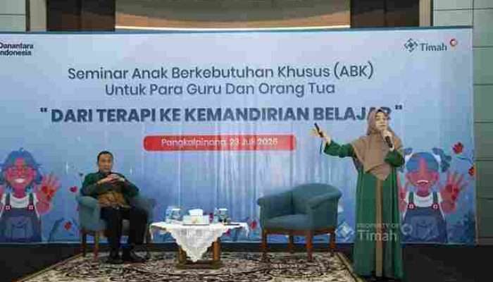 PT Timah Konsisten Kawal Kemandirian ABK, Salurkan Terapi Gratis di Hari Anak Nasional