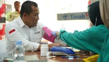 HUT ke-50 PT TIMAH, Ratusan Warga Jakarta Nikmati Khitan Massal, Cek Kesehatan Gratis, dan Donor Darah