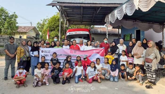 Tak Perlu Keluar Biaya, 131 Warga Air Rayak Dapat Layanan Kesehatan Gratis PT TIMAH