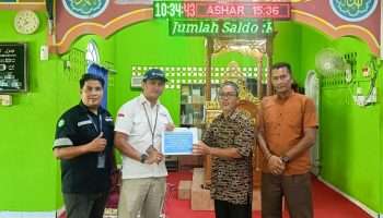 Tak Lagi Gerah, Masjid Nur Hidayah Karimun Kini Dilengkapi AC Berkat Bantuan PT TIMAH