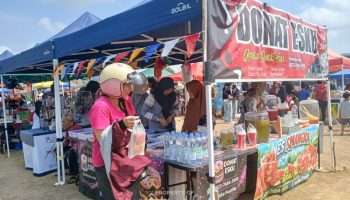 HUT ke-81 RI Jadi Berkah, UMKM Bangka Barat Panen Rezeki di Eks Lapangan Golf PT TIMAH