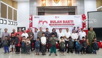 Bulan Bakti HUT ke-50 PT TIMAH Diserbu Warga, 151 Anak Ikut Khitanan dan 235 Kantong Darah Terkumpul