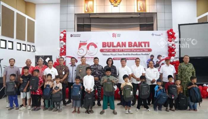 Bulan Bakti HUT ke-50 PT TIMAH Diserbu Warga, 151 Anak Ikut Khitanan dan 235 Kantong Darah Terkumpul