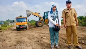 PT TIMAH Bersihkan Eks Lapangan Golf, Siapkan Lokasi Pawai dan Gerak Jalan HUT ke-81 RI