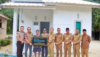 Bank Sumsel Babel Perbaiki Rumah Warga Tak Layak Huni, Komitmen Hadirkan Hunian Layak hingga Pulau Terluar