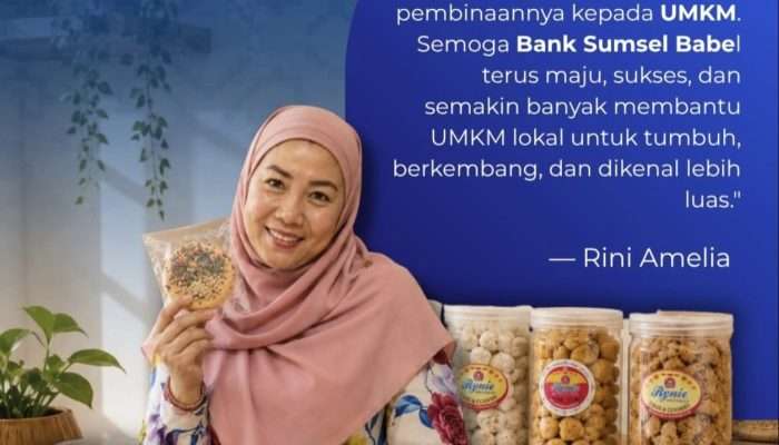 Berawal dari Dapur Sederhana, Rynie Cake Kini Jadi Favorit Berkat Dukungan Bank Sumsel Babel